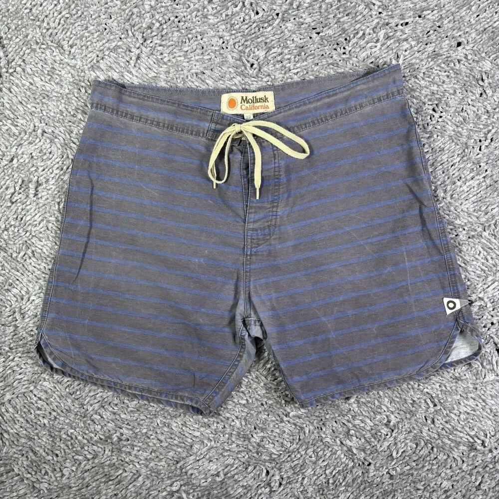 Mollusk California Board Shorts Mens 32 Beach Summer Boardshorts Tropical Surf